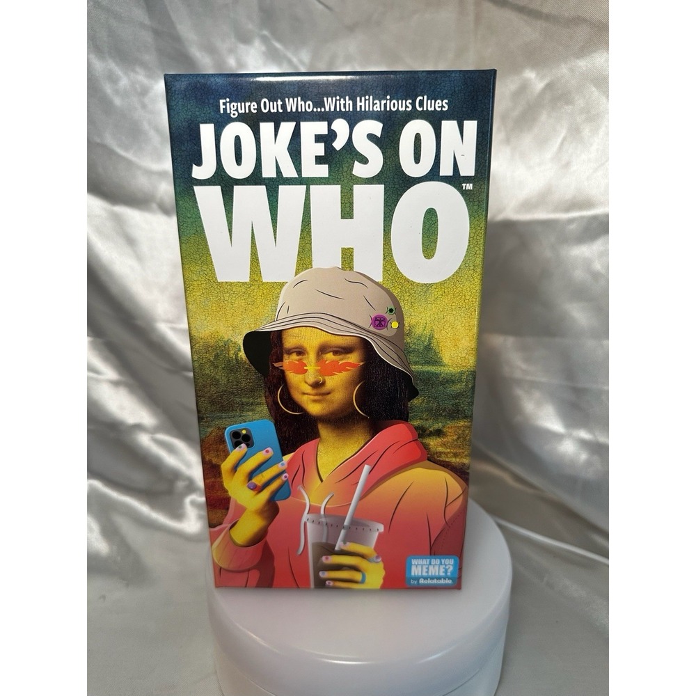 WHAT DO YOU MEME? Joke's On Who — The Fake Quote Trivia Game New/Complete